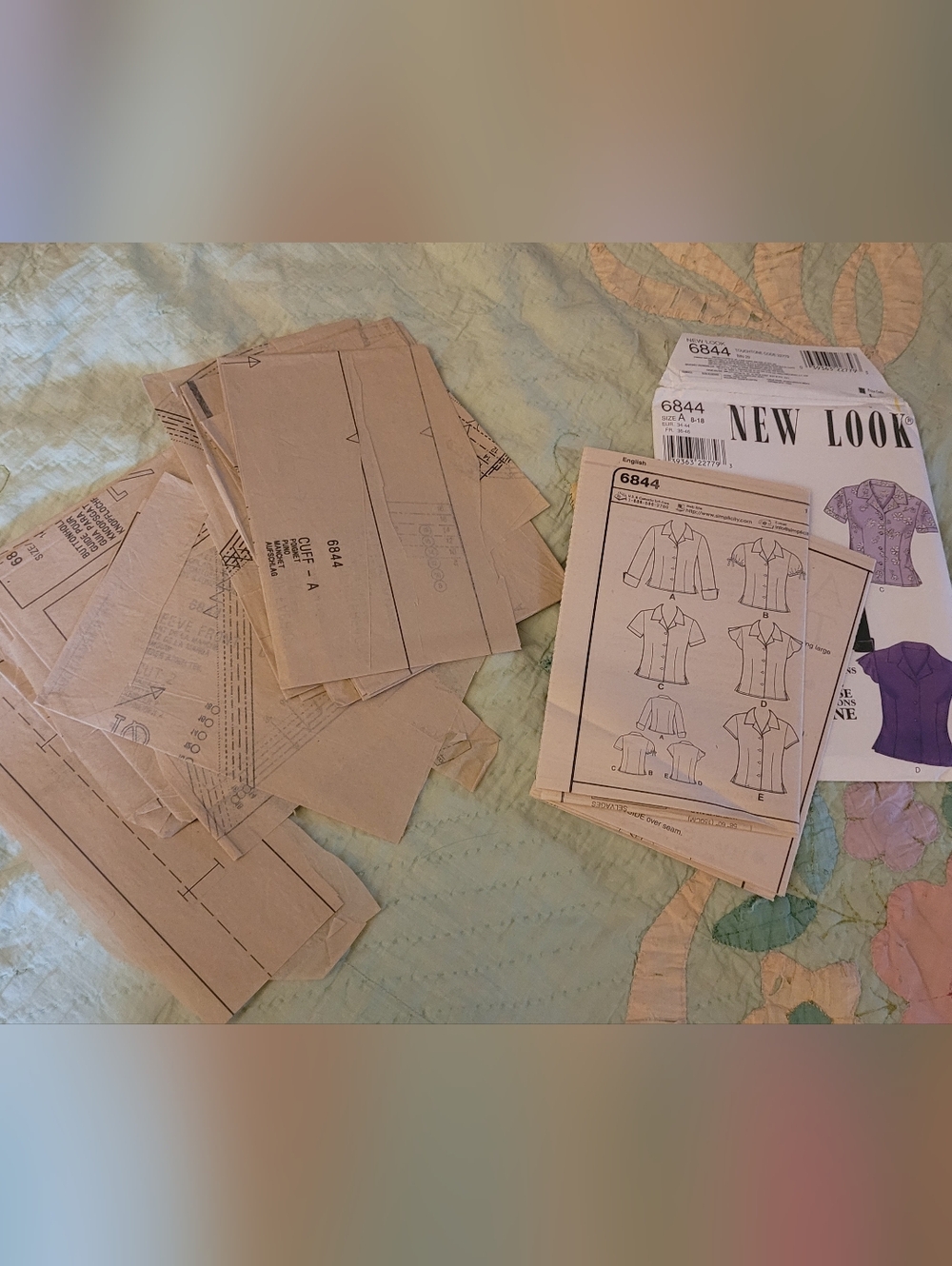 Y2K New Look Sewing Pattern - Picture 3 of 3